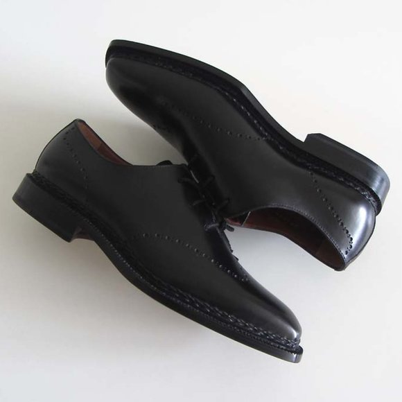 new RARE MORESCHI Tirolese wholecut brogue shoes - Picture 4 of 8